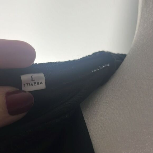 Velour Woman’s Black Cocktail Dress Size Large - Picture 6 of 9